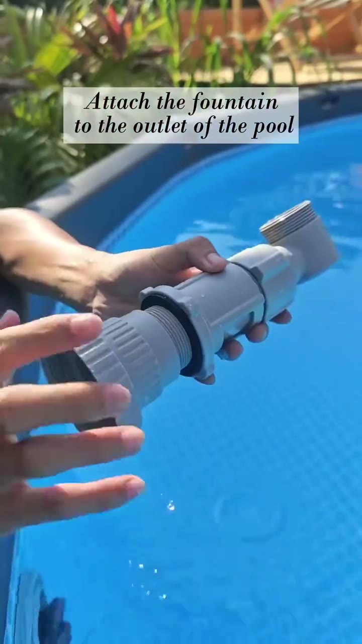 Solar Pool Fountain Light with Color Modes, Timer and Remote Control detail 4