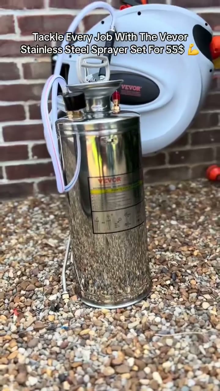 Stainless Steel Manual Pump Sprayer with Pressure Gauge detail 5
