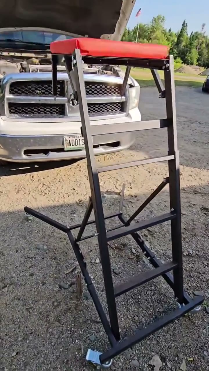 Adjustable Topside Engine Creeper for Trucks and SUVs detail 6