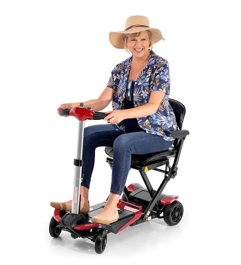 Smart remote control folding scooter exact product image 12