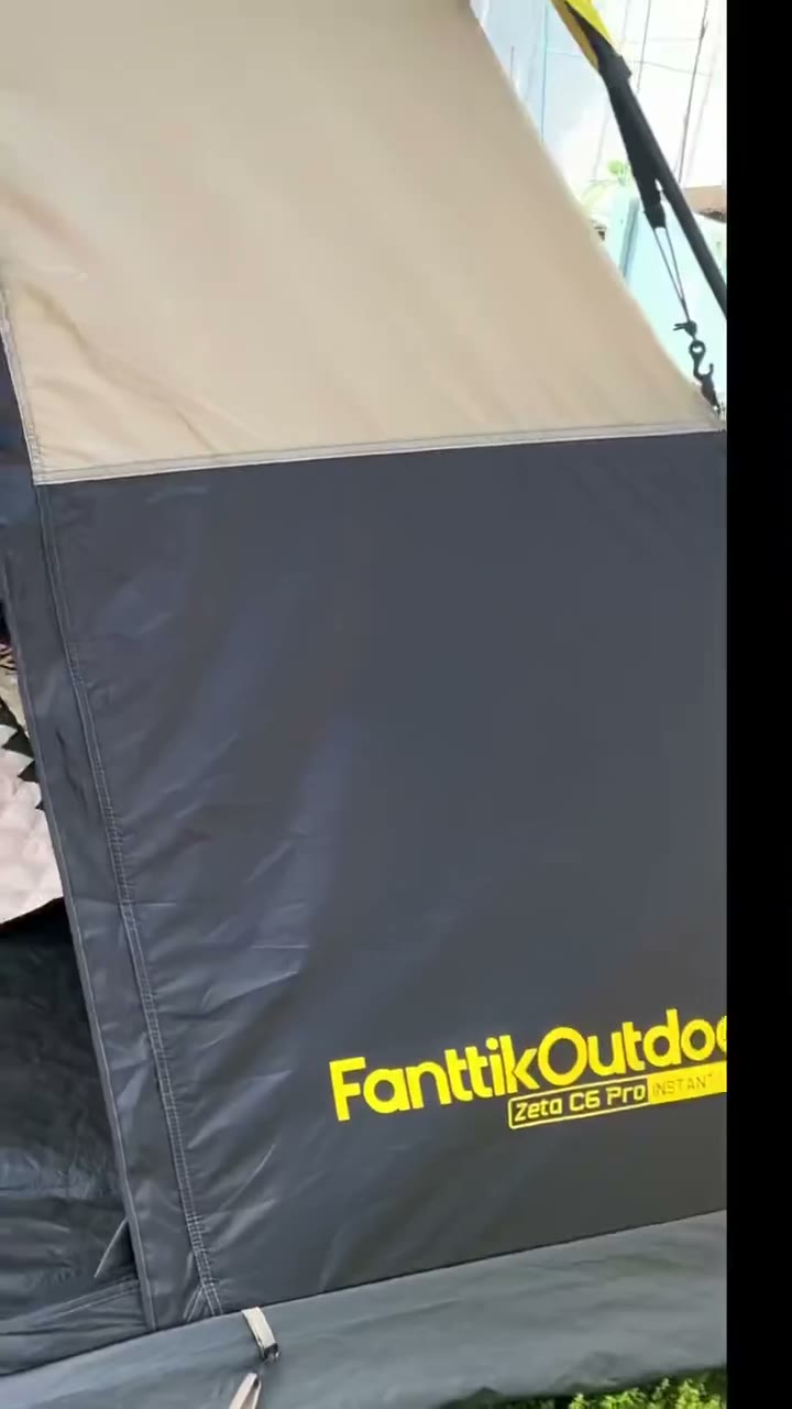 Fast-Setup Instant Cabin Camping Tent for 4-10 People detail 1
