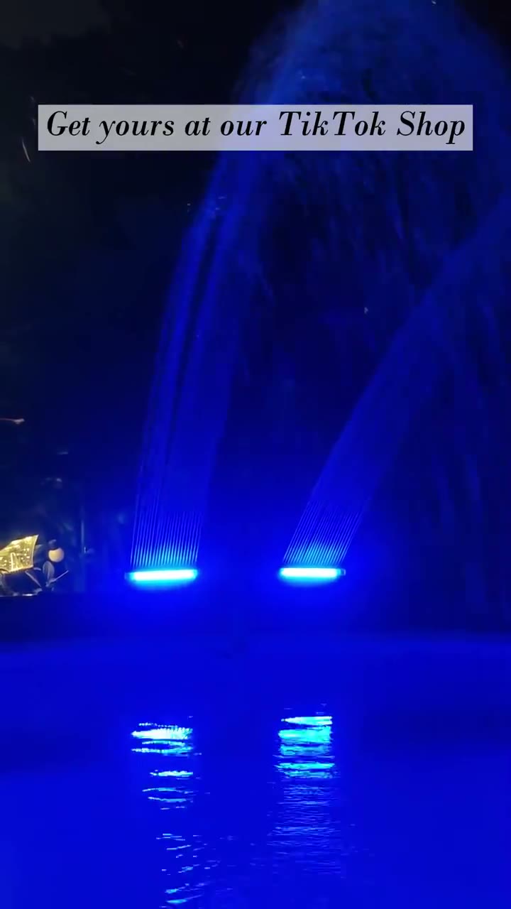 Solar Pool Fountain Light with Color Modes, Timer and Remote Control detail 3